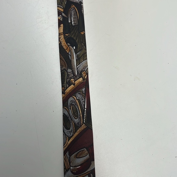 The Beatles Vintage Rocky Raccoon Song 100% Silk Tie - Picture 12 of 14